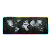 MOUSE PAD BROBOTIX GAMER, ANTIDERRAPANTE, PLANISFERIO ILUMINADO BROBOTIX 651329