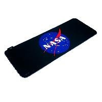 MOUSEPAD NASA BY TECHZONE NS-GMSX5 RGB NEGRO TECH ZONE ACCESORIOS NS-GMSX5
