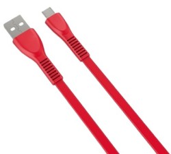 CABLE MICRO USB 1M ROJO NA-0103R