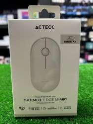 MOUSE INALAMBRICO MI460/DISEÑO DELGADO 1600 DPI S 2 BOTONES + 1XBAT AA INCLUIDA BCO