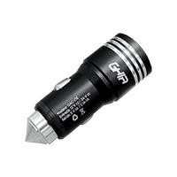 CARGADOR PARA AUTO GHIA 2 PUERTOS USB GHIA GAC-176