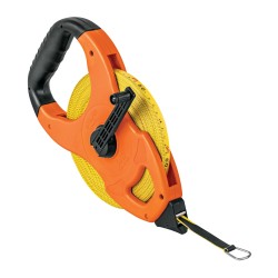 Truper Cinta métrica larga 50m fibra de vidrio, tipo cruceta