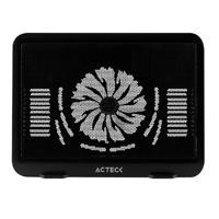 BASE ENFRIADORA ACTECK ICTUS BE440 / LAPTOP 16 PUL / 1 VENTILADOR / ILUMINACION LED / BASE ANTIDESLIZANTE / NEGRO / AC-929080 A