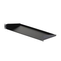 CHAROLA ESTANTE FIJO VOLADIZO UNIVERSAL 1U DE 19 PARA RACK ARMARIO - EN ACERO - 15KG - 7 DE PROFUNDIDAD - NEGRO - STARTECH.COM
