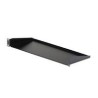 CHAROLA ESTANTE FIJO VOLADIZO UNIVERSAL 1U DE 19 PARA RACK ARMARIO - EN ACERO - 15KG - 7 DE PROFUNDIDAD - NEGRO - STARTECH.COM