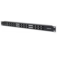 PANEL PARCHEO,INTELLINET,720342, CAT 5E, 12 PTOS 1U POE INTELLINET 720342
