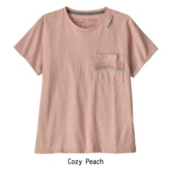 Playera de Algodón Ridge Rise Stripe Dama -
