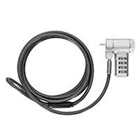 CANDADO DE SEGURIDAD TARGUS ASP96RGLX CON CANDADO CABLE COMBINACION UNIV REINIC NEGRO TARGUS ASP96RGLX