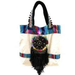 Bolsa de manta con atrapa sueños