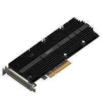TARJETA ADAPTADORA SYNOLOGY DE SSD M.2 DOBLE RANURA PARA ACELERACIN DE CACH / INTERFAZ PCIE NVME / FACTOR DE M.2 22110 / M.2 22