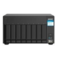 NAS QNAP TS-832PX-4G / 8 BAHIAS SATA HDD DE 3,5 / NUCLEO CUADRUPLE 1.7GHZ / 4GB DDR4 SODIMM AMPLIABLE A 16GB / 2 PTO 2,5 GBE /