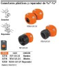 Conector 5/8'-3/4' hembra de ABS para manguera, Truper