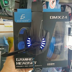 AUDIFONO DIADEMA GAMER DMX24 ELEGATE AZUL