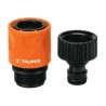 Truper Conector 3/4' rápido de ABS grifo-manguera sistema click