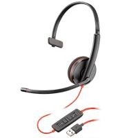 DIADEMA POLY 209744-101 BLACKWIRE C3210 / ALAMBRICA MONOAURAL USB-A REDUCCION DE RUIDO CON MICROFONO CONTROL EN EL CABLE COLOR