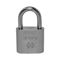 Candado de acero 30 mm alta seguridad 6958 Dexter