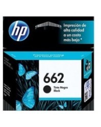 Cartucho original de tinta negra HP 662...