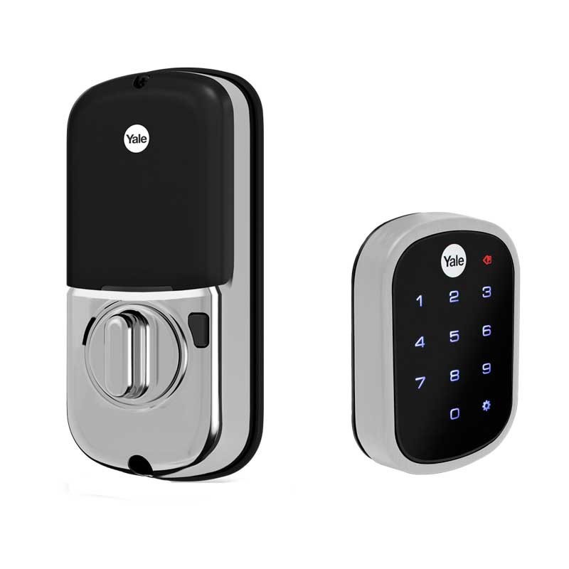 Cerrojo táctil sin llave acero YRD 256 Yale