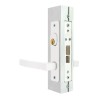 Cerradura para puerta residencial aluminio blanco 550 Phillips