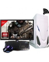 Computadora SMX CPU A8-7600 HDD 2TB RAM