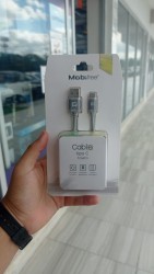 CABLE USB A TIPO C 1M MOBIFREE NEGRO MB917339