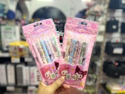PLUMAS VARIOS DISEÑOS PAQUETE DE 6 PZ