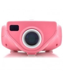 Vara Mini proyector de video (rosa)