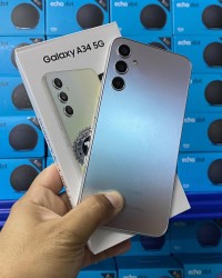 SAMSUNG GALAXY A34 AWESOME SILVER 8GB RAM 256GB ROM