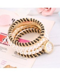 ER Cinco relojes de pulsera de perlas 3.