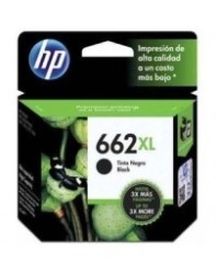 CARTUCHO DE TINTAL HP 662XL NEGRO CZ105AL...