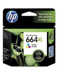 Cartucho de Tinta HP 664XL Tricolor,...