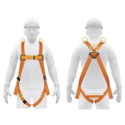 Arnés de cuerpo completo con 3 anillos, ANSI, Truper