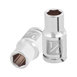 Dado de 1/4', 6 puntas, cuadro 1/4', Truper