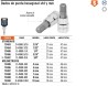 Dado punta hexagonal de 5/16', cuadro 3/8', Truper