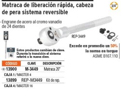 Kit de repuesto para M-3449, Truper