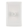 Placa con atenuador de luz línea Universal 4571 Sanelec
