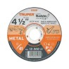 Truper Disco Tipo 41 de 4-1/2' x 1.6 mm corte fino de metal, Sable