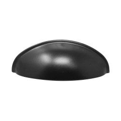 Jaladera Concha Dos 64 mm negra 3885 Ashico