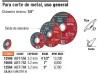 Disco Tipo 42 de 7' x 3.2 mm para corte de metal, Truper