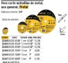 Disco Tipo 41 de 9' x 2 mm corte fino de metal, Pretul