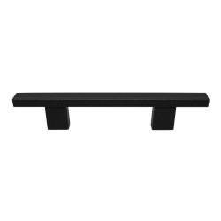 Jaladera Negro Texturizado 96 Mm 8123 Rish