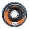 Disco 4-1/2' laminado grano 120 centro 7/8', Truper