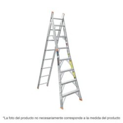 Escalera convertible, tipo ll, 13 escalones, TRUPER