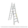 Escalera convertible, tipo ll, 13 escalones, TRUPER