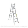 Escalera convertible, tipo ll, 13 escalones, TRUPER