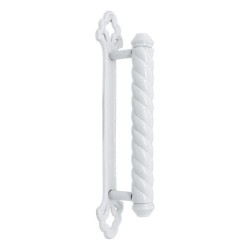 Jaladera colonial blanca