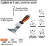 Espátula 2-1/2' de 6 usos, acero inox, Comfort Grip, Expert