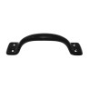 Jaladera para mueble negra 130 mm Mañon