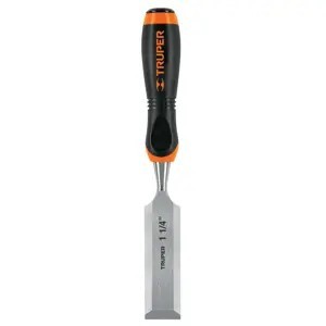 Formón 1-1/4' mango Comfort Grip, Truper