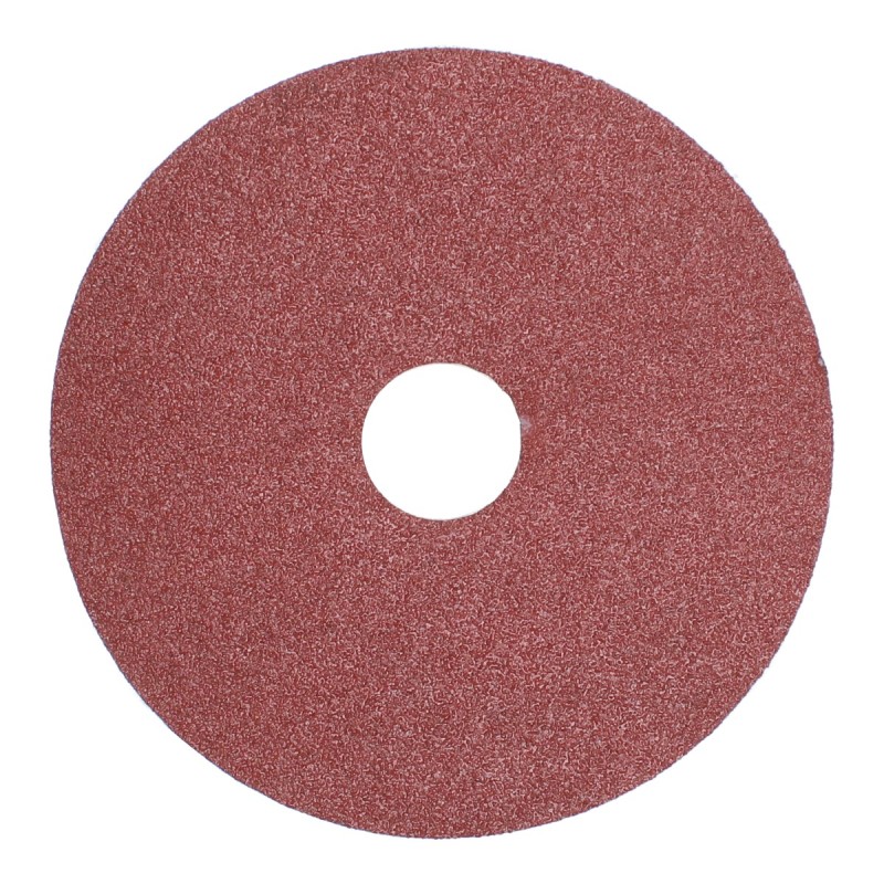 Disco de lija 4-1/2" con respaldo de fibra vulcanizada grano 60 9712 Cinasa